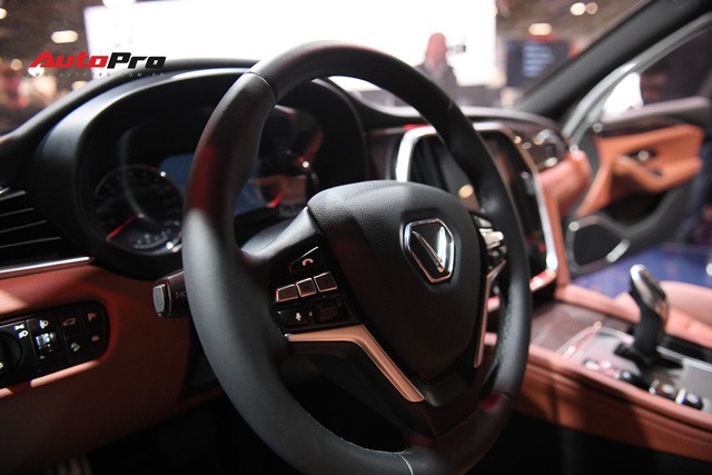 Chùm ảnh nội thất sedan VinFast LUX A2.0: Sang trọng và hiện đại hệt xe châu Âu - Ảnh 5.