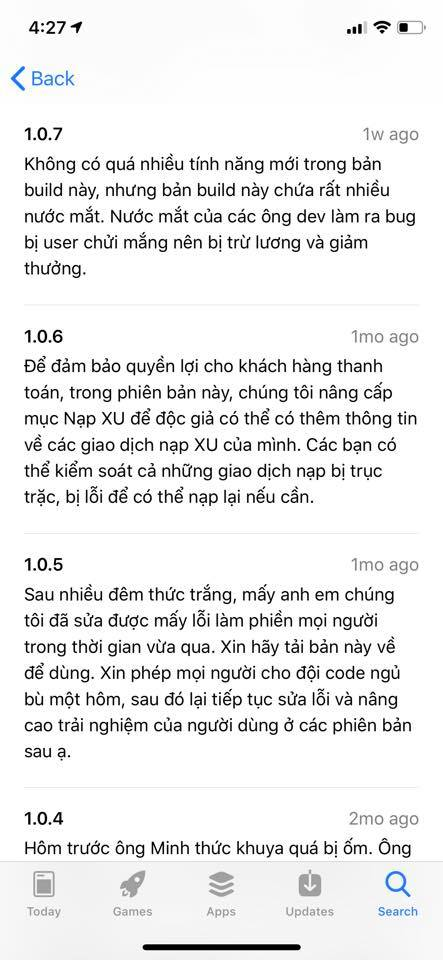 Cười ra nước mắt với từng lần cập nhật ứng dụng Comi, app đọc truyện tranh cho người Việt do Comicola thiết kế - Ảnh 3.