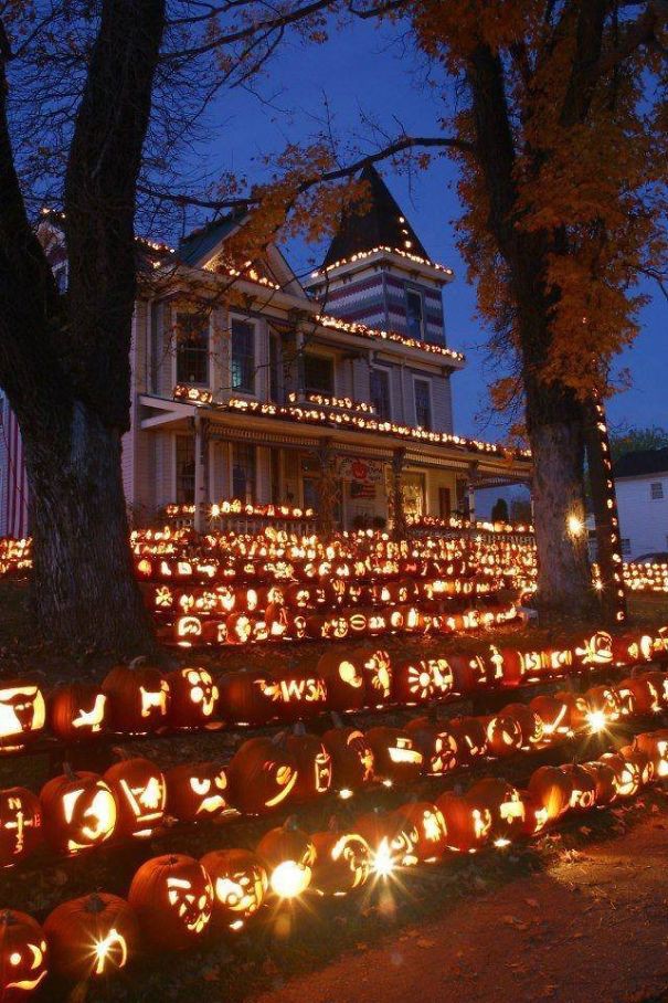 20 cách trang trí nhà cửa dịp Halloween khiến bọn trẻ phải khóc thét khi đến xin kẹo - Ảnh 4.