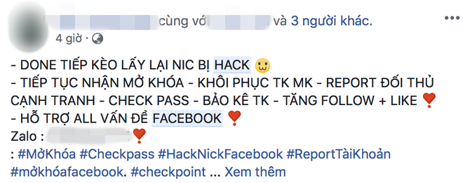 Hacker hoạt động trắng trợn, tấn công liên tiếp nhiều Facebook của người nổi tiếng: Có bị xử lý theo luật hình sự? - Ảnh 4.