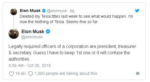 CEO Elon Musk đã xóa bỏ chức danh của mình tại Tesla, nói rằng “để xem chuyện gì sẽ xảy ra” - Ảnh 2.