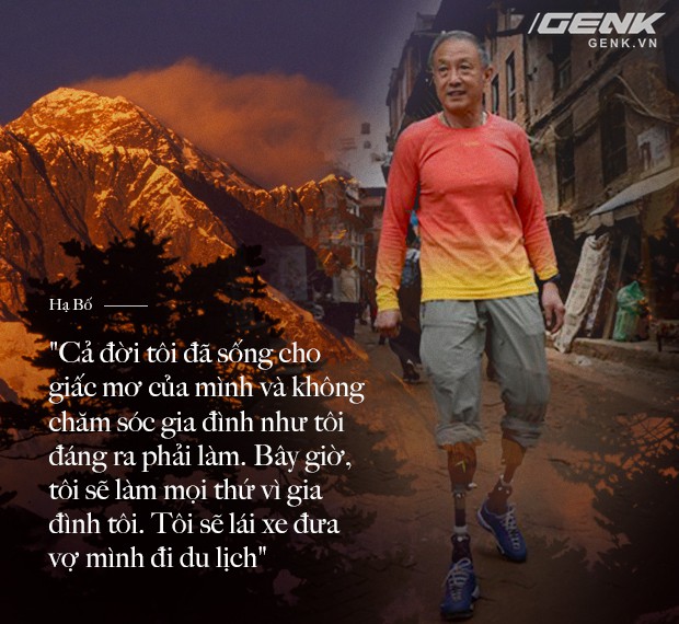 Bị ung thư và mất cả 2 chân, nhưng định mệnh nói người đàn ông 69 tuổi này phải chinh phục đỉnh Everest - Ảnh 11.