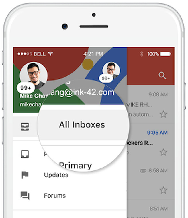 Gmail trên iOS đã cho phép xem tất cả email trong một inbox chung - Ảnh 1.
