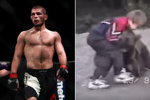 Khabib, võ sĩ Nga vừa đánh bại McGregor đã tay bo vật nhau với gấu từ năm 8 tuổi - Ảnh 1.