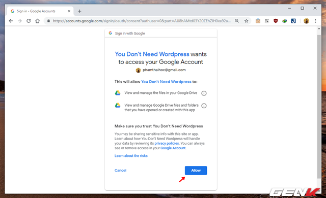 Hướng dẫn tự tạo trang Blog cá nhân với Google Docs mà không cần đến kiến thức về lập trình web - Ảnh 2.