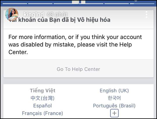 Facebook cá nhân của Sơn Tùng M-TP và một số người nổi tiếng bỗng dưng biến mất hoặc bị khóa - Ảnh 3.