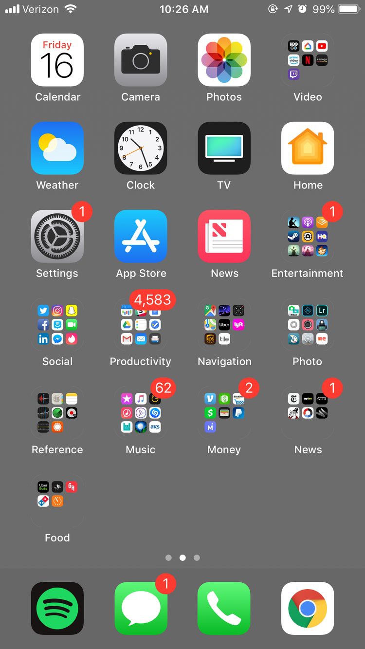 Tải hình nền này về màn hình iPhone của bạn sẽ bị lỗi và các thư mục trở  nên trong suốt