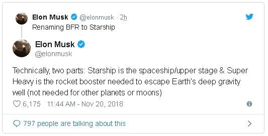 Tên lửa Big F*** Rocket được Elon Musk đổi tên thành Starship Super Heavy - Ảnh 3.