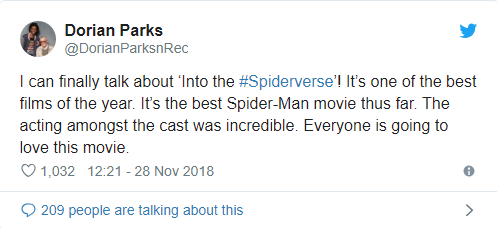 Đạt điểm tuyệt đối, Spider-Man: Into the Spider-Verse là phim Người Nhện hay nhất lịch sử - Ảnh 3.