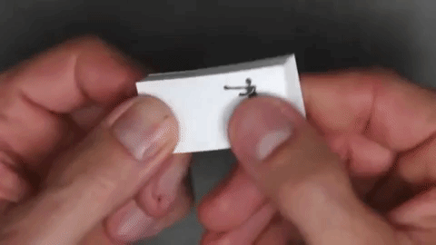 Xem anh chàng làm micro flipbook: Quyển sách lật nhỏ như hạt gạo, vẽ mà không cần dùng kính lúp - Ảnh 1.