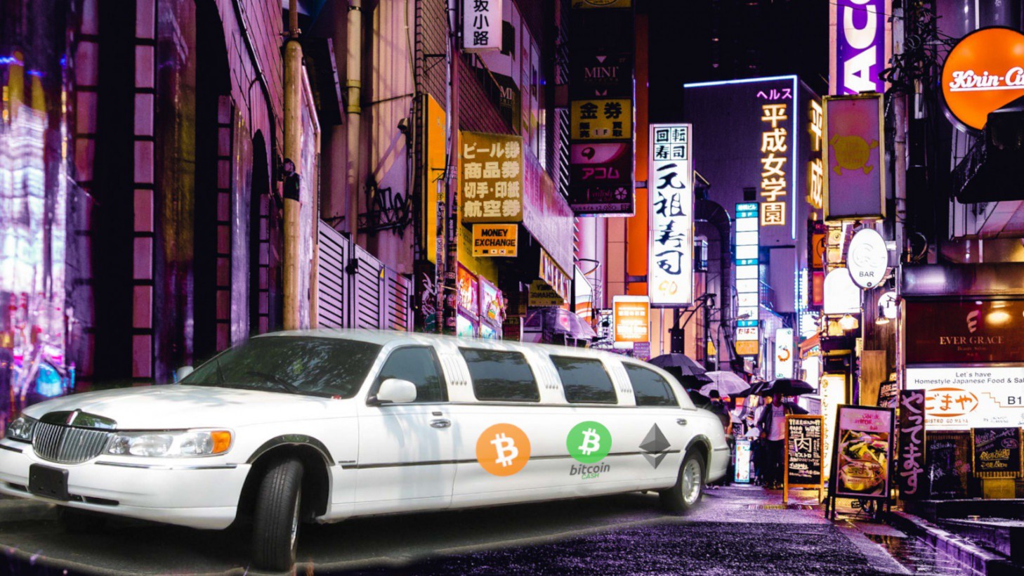 Du khách đến thăm Tokyo có thể thuê xe limousine bằng Bitcoin