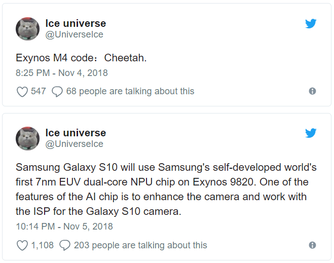 Cách đặt tên mã của Samsung cho thấy Galaxy S10 sẽ có tốc độ nhanh như thế nào - Ảnh 2.