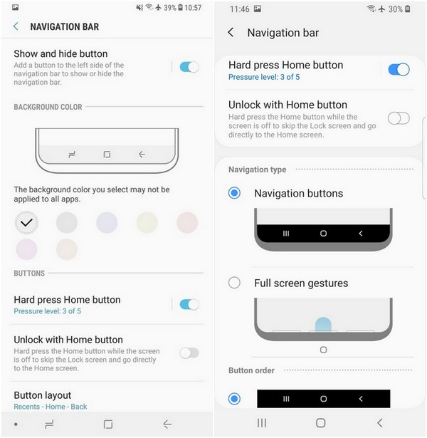 So sánh giao diện trên các máy Samsung: One UI beta trên Android 9 Pie với Experience 9 - Ảnh 3.