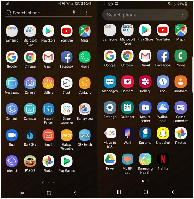 So sánh giao diện trên các máy Samsung: One UI beta trên Android 9 Pie với Experience 9 - Ảnh 10.
