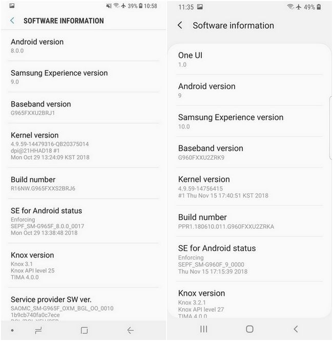 So sánh giao diện trên các máy Samsung: One UI beta trên Android 9 Pie với Experience 9 - Ảnh 14.