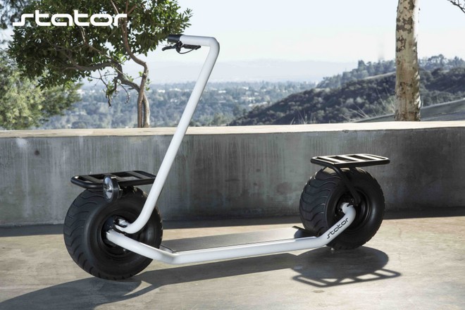 Stator: Mẫu xe điện hai bánh tự cân bằng, lốp to như lốp xe hơi, chỉ có một tay lái, tốc độ tối đa 40km/h - Ảnh 10.