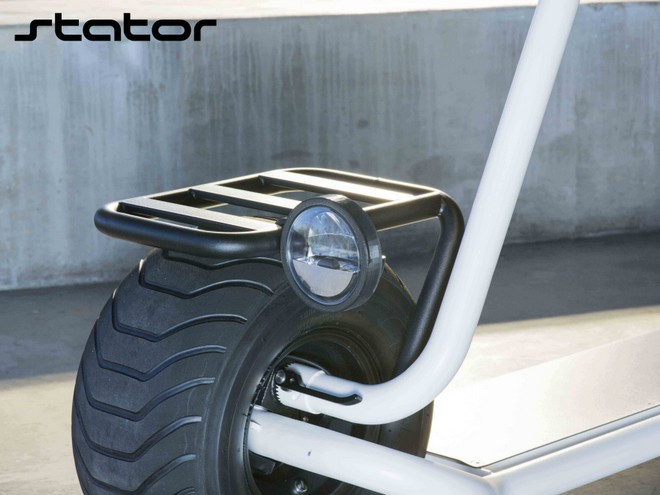 Stator: Mẫu xe điện hai bánh tự cân bằng, lốp to như lốp xe hơi, chỉ có một tay lái, tốc độ tối đa 40km/h - Ảnh 6.