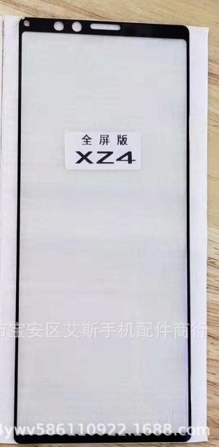 Sony Xperia XZ4 rò rỉ tấm bảo vệ màn hình với tỷ lệ 21:9 - Ảnh 1.