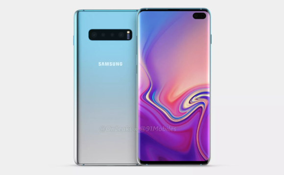 Hình ảnh rò rỉ cho thấy Galaxy S10 có màn hình to bằng cả một chiếc Note7 - Ảnh 1.