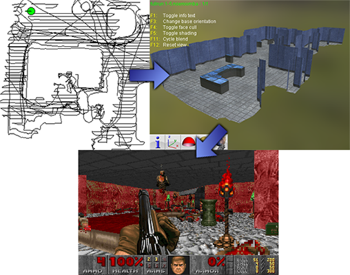 Phần mềm kỳ lạ có khả năng biến bản đồ số của robot hút bụi thành map game Doom - Ảnh 1.