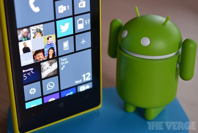  Microsoft muốn tập trung khai thác và phát triển nền tảng Android. 