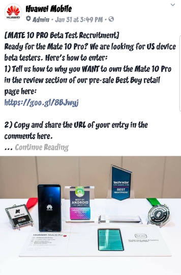 Huawei lên tiếng sau vụ việc khuyến khích fan hâm mộ viết review giả về Mate 10 Pro trên trang Best Buy - Ảnh 3.