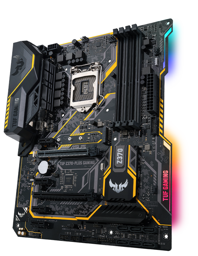  Bo mạch chủ Asus TUF Z370 Plus Gaming cứng rắn nhưng đầy mê hoặc 