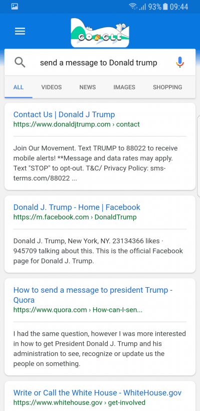 Google không muốn bạn gửi tin nhắn cho Barrack Obama? - Ảnh 2.