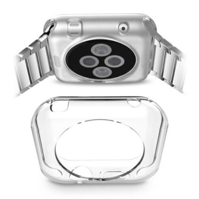  Với mức giá chỉ 8$ (khoảng 180 nghìn đồng), mẫu case bảo vệ này thực sự quá rẻ và khó có đối thủ nào có mức giá mềm như vậy. Tuy nhiên sản phẩm này vẫn là một lựa chọn không tồi nếu bạn đang tìm kiếm một sản phẩm hạn chế chiếc đồng hồ thông minh của mình tránh khỏi những vết xước. Và sản phẩm cũng có cho cả 2 cỡ cho Apple Watch 38mm và 42mm. 