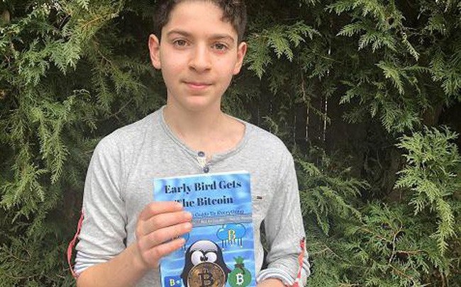  Cậu bé 11 tuổi viết sách về bitcoin để trẻ em nào cũng có thể hiểu được công nghệ blockchain - Ảnh 1.