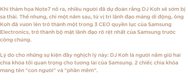 DJ Koh - vượt qua thảm họa Note7 để trở thành trái tim tương lai của Samsung - Ảnh 2.