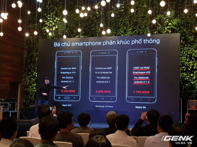 Xiaomi Redmi 5A chính thức ra mắt tại Việt Nam, giá chỉ 1,79 triệu - Ảnh 4.