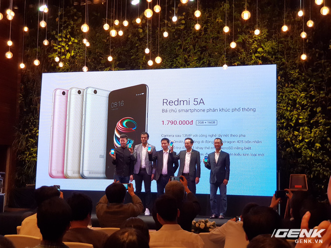 Xiaomi Redmi 5A chính thức ra mắt tại Việt Nam, giá chỉ 1,79 triệu - Ảnh 6.