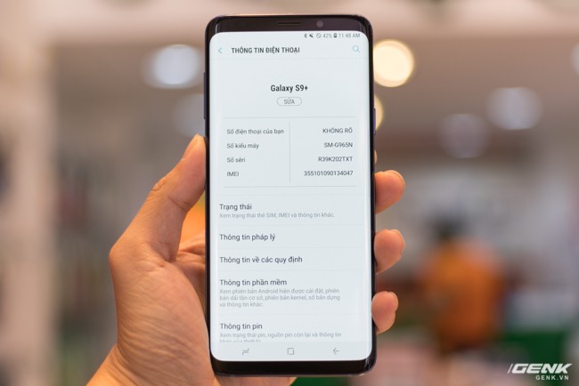 Cận cảnh Galaxy S9 màu Xanh San Hô phiên bản nhà mạng KT Hàn Quốc: sắc xanh khá giống với Note8, sang trọng và đẳng cấp! - Ảnh 14.