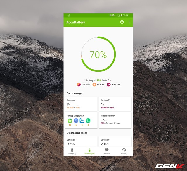 Dùng thử Accubattery: theo dõi, tối ưu và giám định mức độ sử dụng pin chuyên nghiệp trên Android - Ảnh 7.