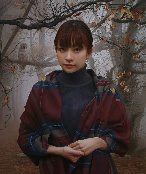 Một tác phẩm của nghệ sĩ Yasutomo Oka về một cô gái xinh đẹp, nhìn qua thì chắc chắn nhiều người sẽ cho rằng đây là một tác phẩm nhiếp ảnh... 