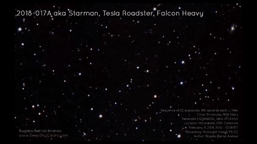 Nhiếp ảnh gia vũ trụ nổi tiếng xác định được vị trí chiếc xe thể thao Roadster mà Elon Musk phóng lên vũ trụ, làm được cả video về nó - Ảnh 4.