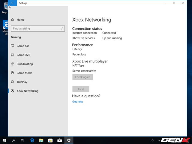  Ngoài các tùy chọn trong Gaming, Windows 10 Spring Creators còn bổ sung thêm lựa chọn kết nối đến máy chơi game Xbox nếu sử dụng cùng một kết nối mạng. 