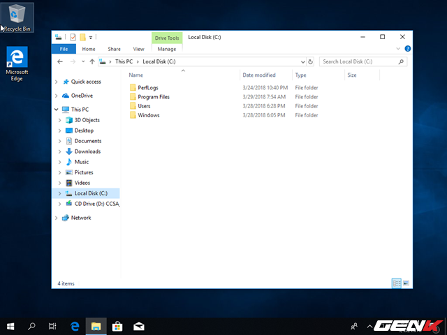  Mặt dù có một số thông tin về việc Microsoft sẽ trang bị tính năng tab cho File Explorer nhưng có vẻ sự thật không là như vậy. Hoặc có chăng nó đã bị ẩn và đang chờ người dùng khám phá. 