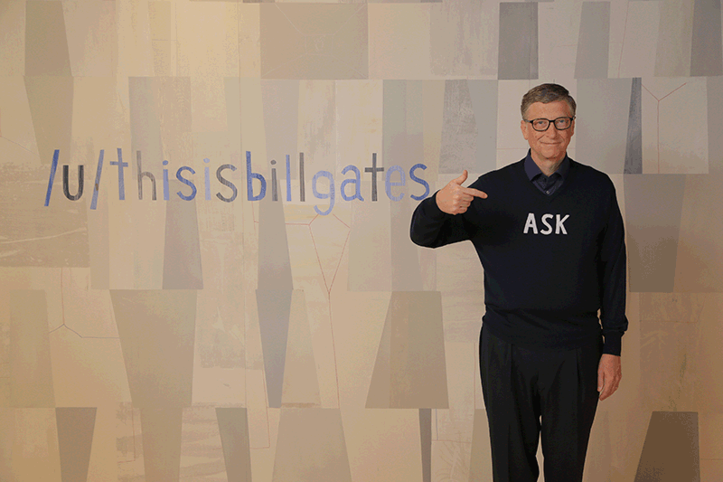 Những tấm ảnh chứng tỏ Bill Gates là cư dân mạng xịn nhất Reddit - Ảnh 5.