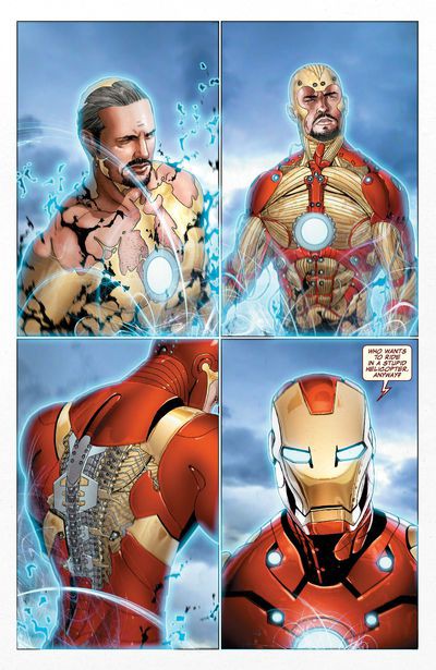 Iron man sẽ diện bộ giáp có cánh, mạnh nhất từ trước đến giờ trong Avengers: Infinity War - Ảnh 2.