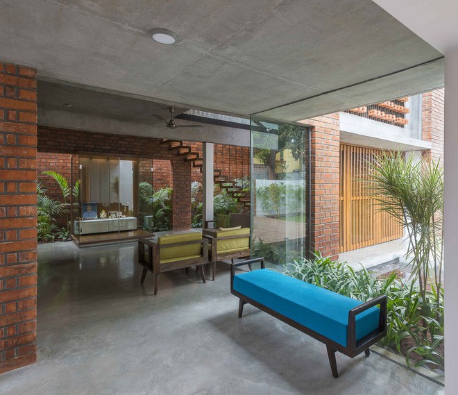 Ngôi nhà gạch ở Ấn Độ được tạp chí kiến trúc Mỹ khen ngợi vì khả năng chống nóng độc đáo - Ảnh 9.