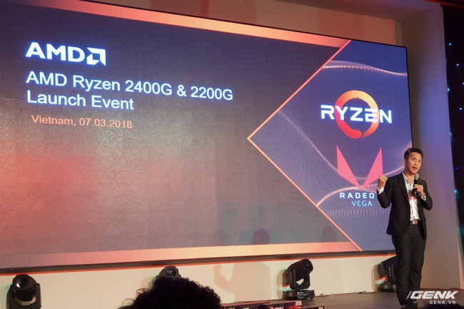 AMD chính thức ra mắt APU Ryzen 3 2200G và Ryzen 5 2400G tại thị trường Việt Nam: sử dụng tiến trình 14nm , hiệu năng mạnh mẽ hơn, giá mềm cho người dùng phổ thông - Ảnh 1.