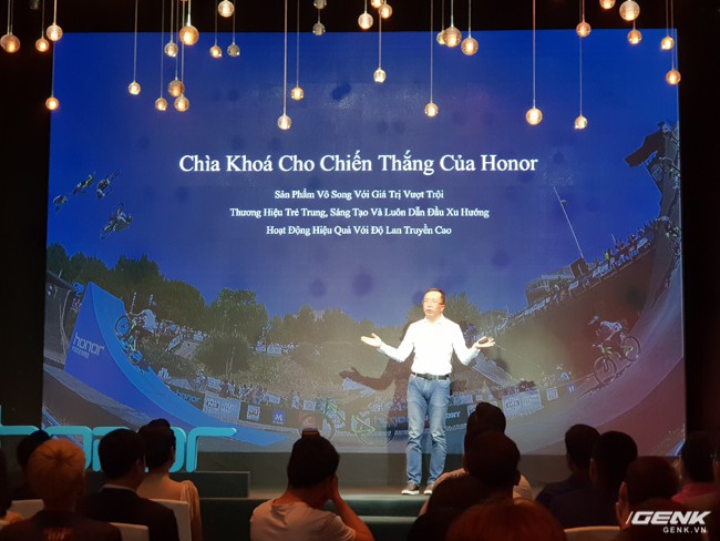 Chủ tịch Honor phát biểu tại Việt Nam: Chúng tôi tự tin sản phẩm smartphone của mình không có đối thủ trong phân khúc này! - Ảnh 3.