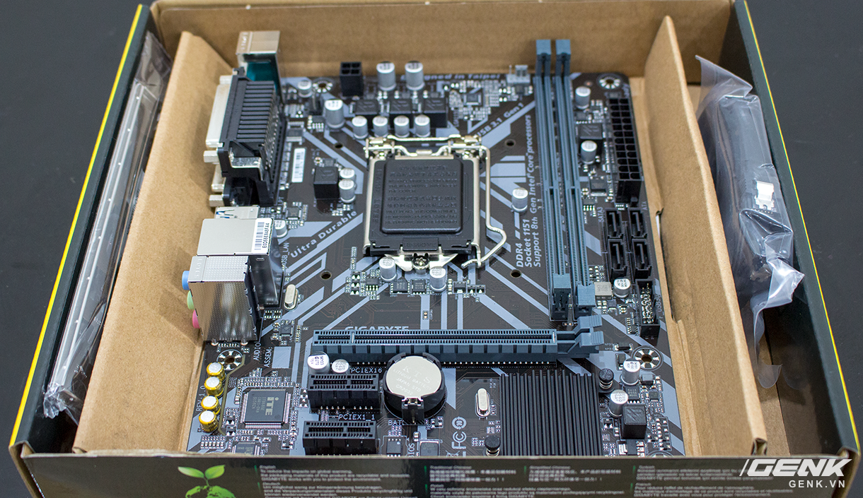 Mở hộp bộ đ&ocirc;i bo mạch chủ Gigabyte H310M DS2 v&agrave; B360M Aorus Gaming 3: Đ&atilde; đến l&uacute;c n&acirc;ng cấp m&aacute;y t&iacute;nh rồi c&aacute;c game thủ ơi! - Ảnh 4.