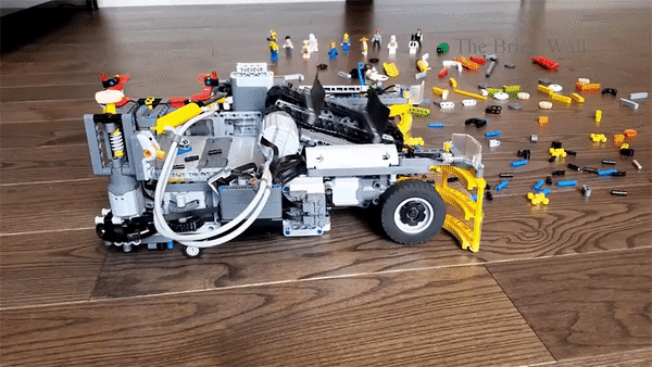 Nếu bạn sợ dẫm phải LEGO thì đây là robot chuyên dọn LEGO làm từ LEGO - Ảnh 2.