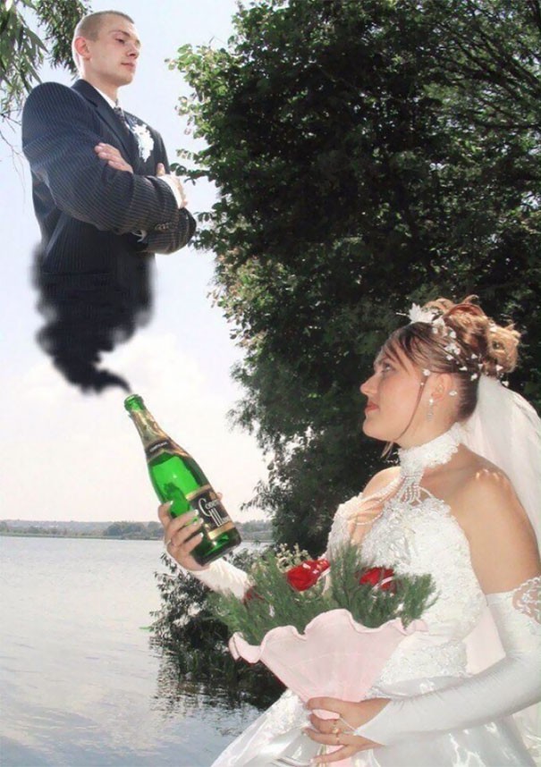 [Vui] Tổng hợp những ý tưởng chụp ảnh cưới độc dị nhất trên Internet - Ảnh 2.