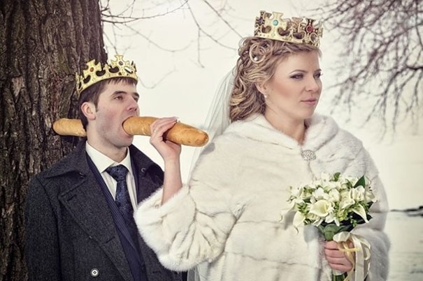 [Vui] Tổng hợp những ý tưởng chụp ảnh cưới độc dị nhất trên Internet - Ảnh 3.