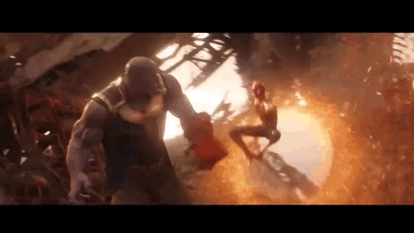Thanos vừa đấm Iron Man ở trailer trước, sang trailer mới đã bị Spider-Man đá vào mặt - Ảnh 2.
