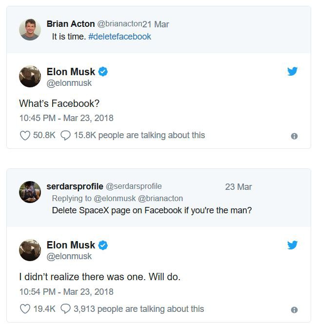 Một lập trình viên có bằng chứng cho thấy Elon Musk chưa hề xóa fanpage Tesla và SpaceX trên Facebook - Ảnh 1.